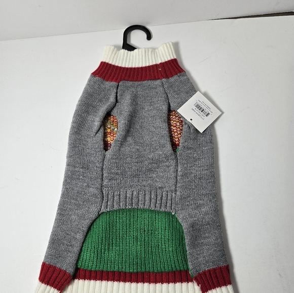 Love your pet Xmas Dog sweater sz medium nwt - Picture 2 of 2